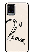 Soul Line Vivo V20 Glass Case