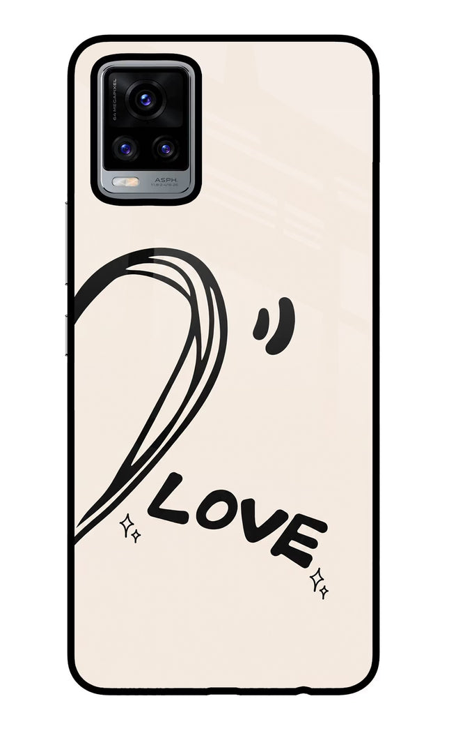 Soul Line Vivo V20 Glass Case