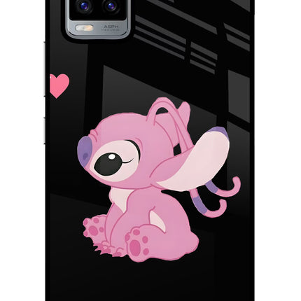 Angel Crush Vivo V20 Glass Case