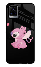 Angel Crush Vivo V20 Glass Case