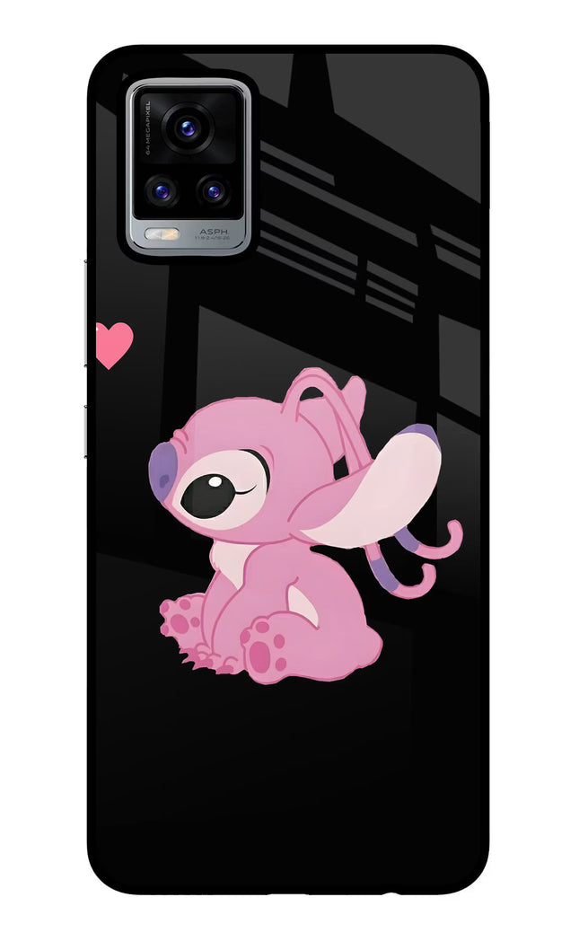 Angel Crush Vivo V20 Glass Case