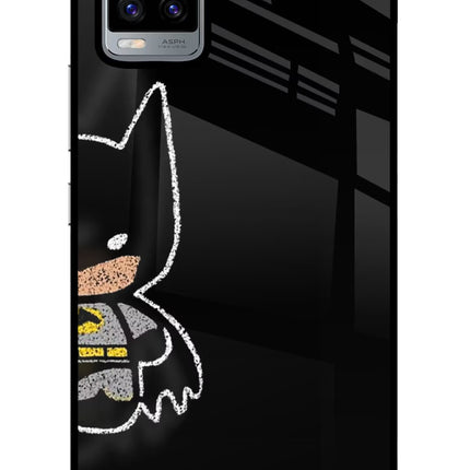 Bat Kitty Vivo V20 Glass Case