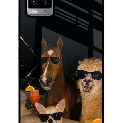 Party Squad Vivo V20 Glass Case