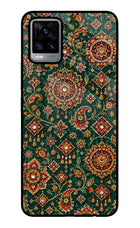 Green Pataka Vivo V20 Glass Case
