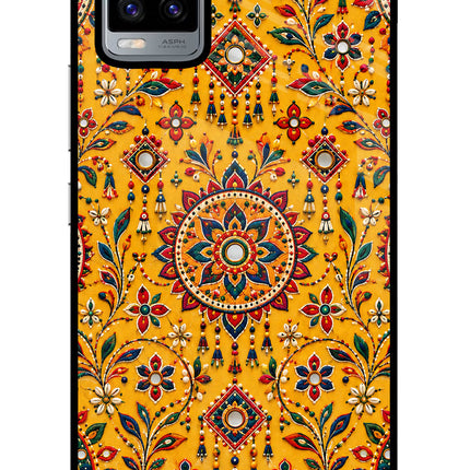 Sunlit Aura Vivo V20 Glass Case