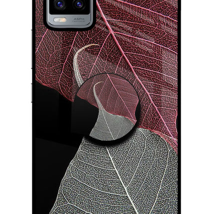 Leaf Pattern Vivo V20 Pop Case by Casekaro