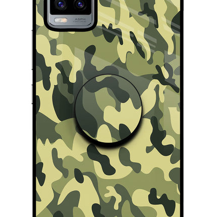 Camouflage Vivo V20 Pop Case by Casekaro