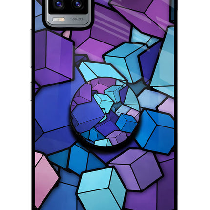 Cubic Abstract Vivo V20 Pop Case by Casekaro