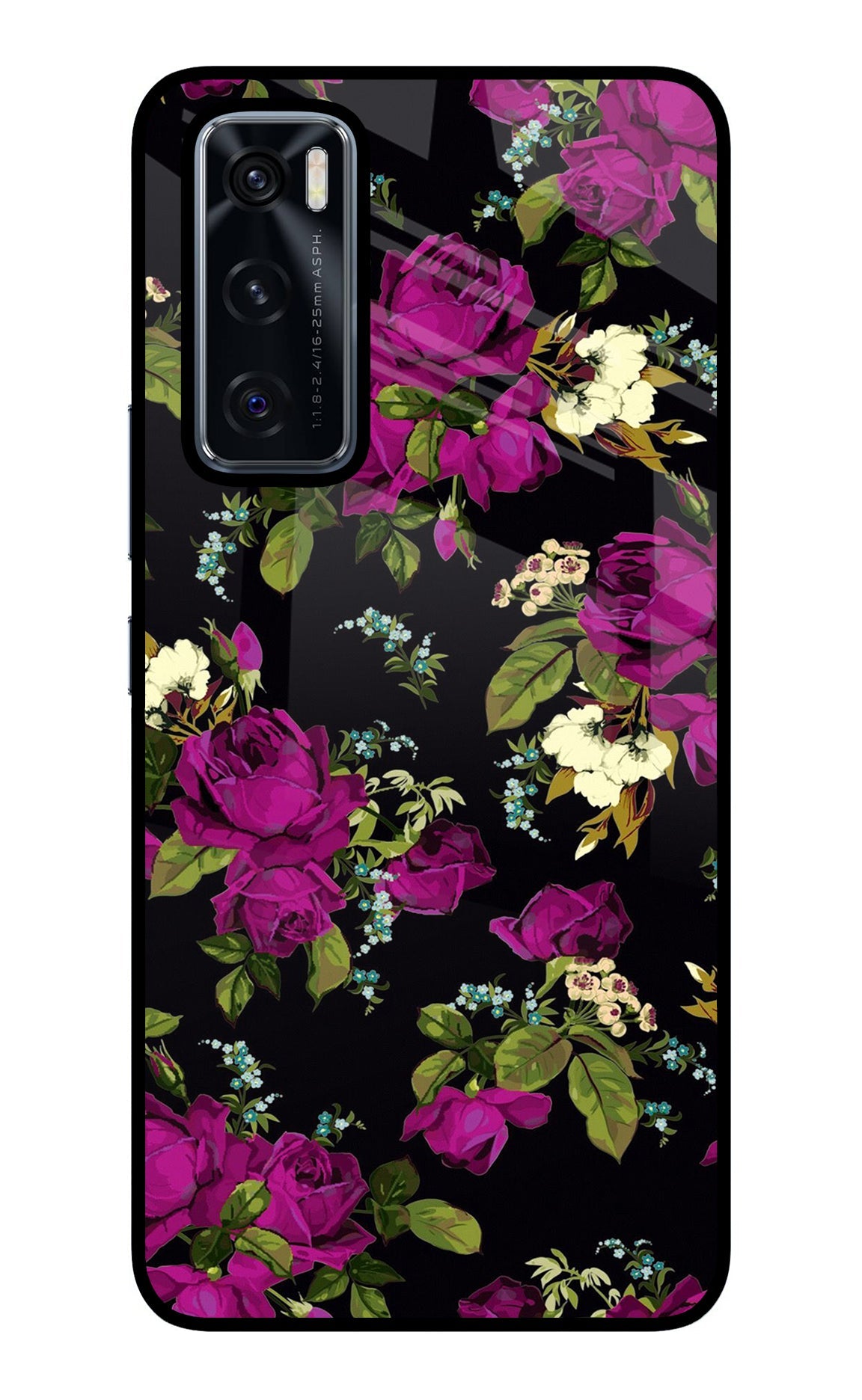 Flowers Vivo V20 SE Back Cover