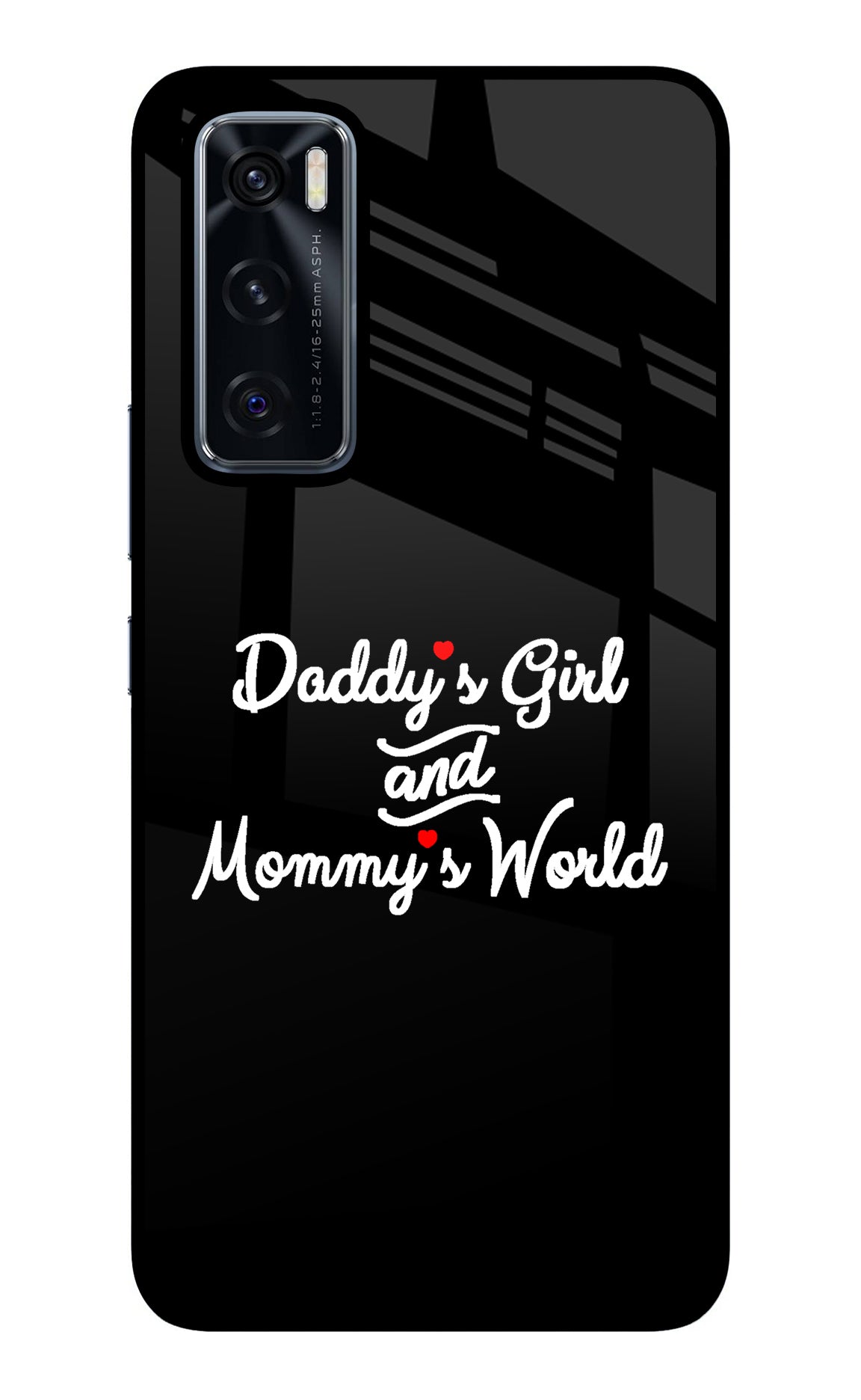 Daddy's Girl and Mommy's World Vivo V20 SE Back Cover