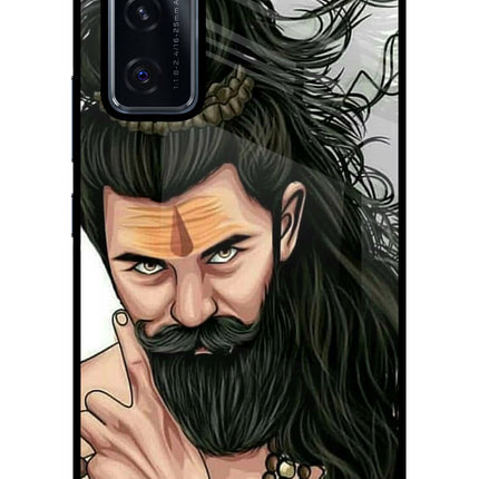 Mahadev Vivo V20 SE Glass Case Back Cover by Casekaro