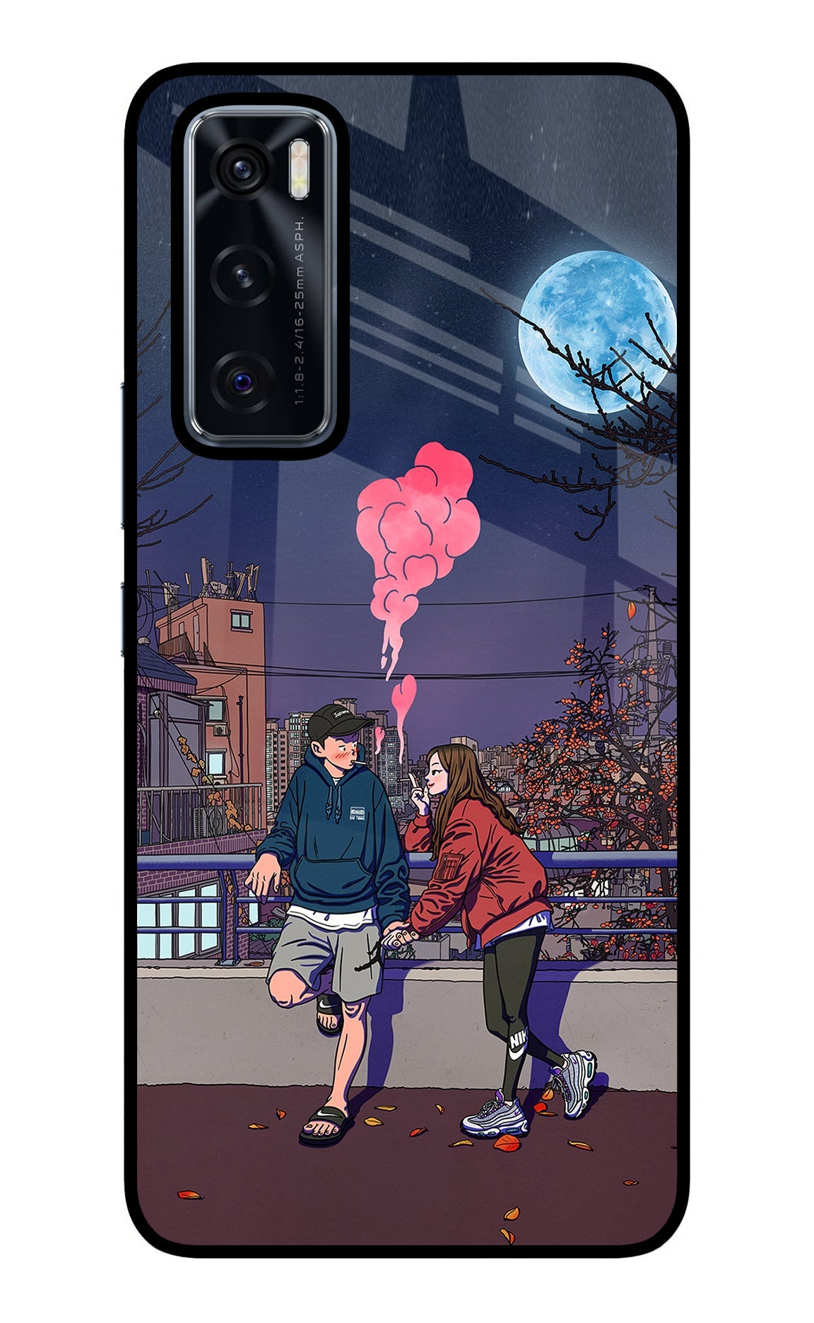 Chilling Couple Vivo V20 SE Back Cover