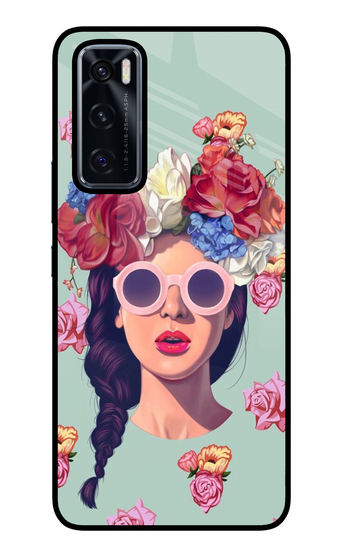 Pretty Girl Vivo V20 SE Back Cover