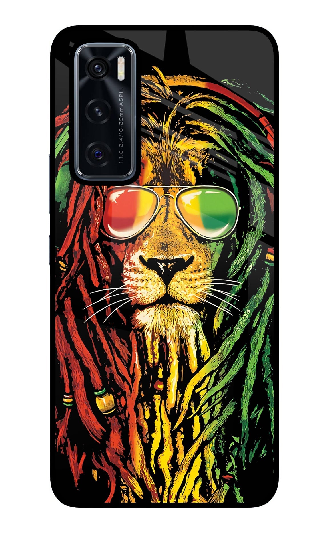 Rasta Lion Vivo V20 SE Back Cover