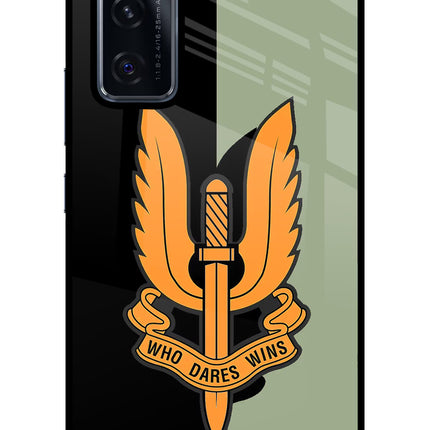 Balidan Logo Vivo V20 SE Glass Case