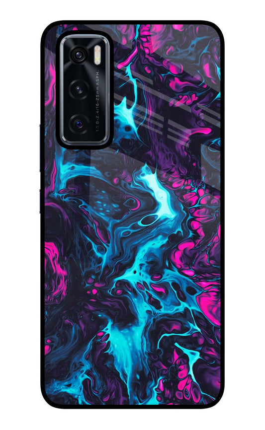 Abstract Vivo V20 SE Glass Case