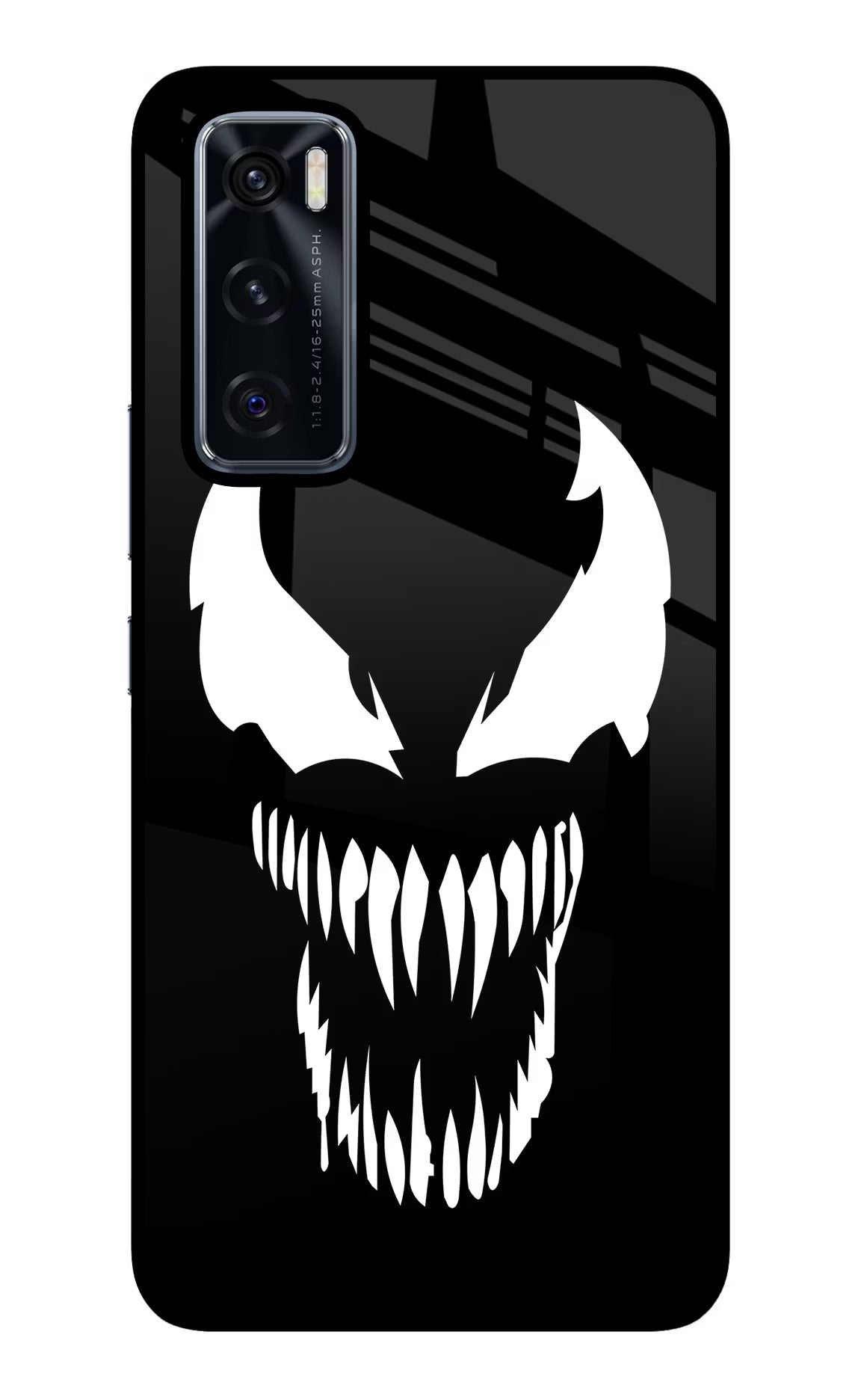 Venom Vivo V20 SE Glass Case Back Cover by Casekaro