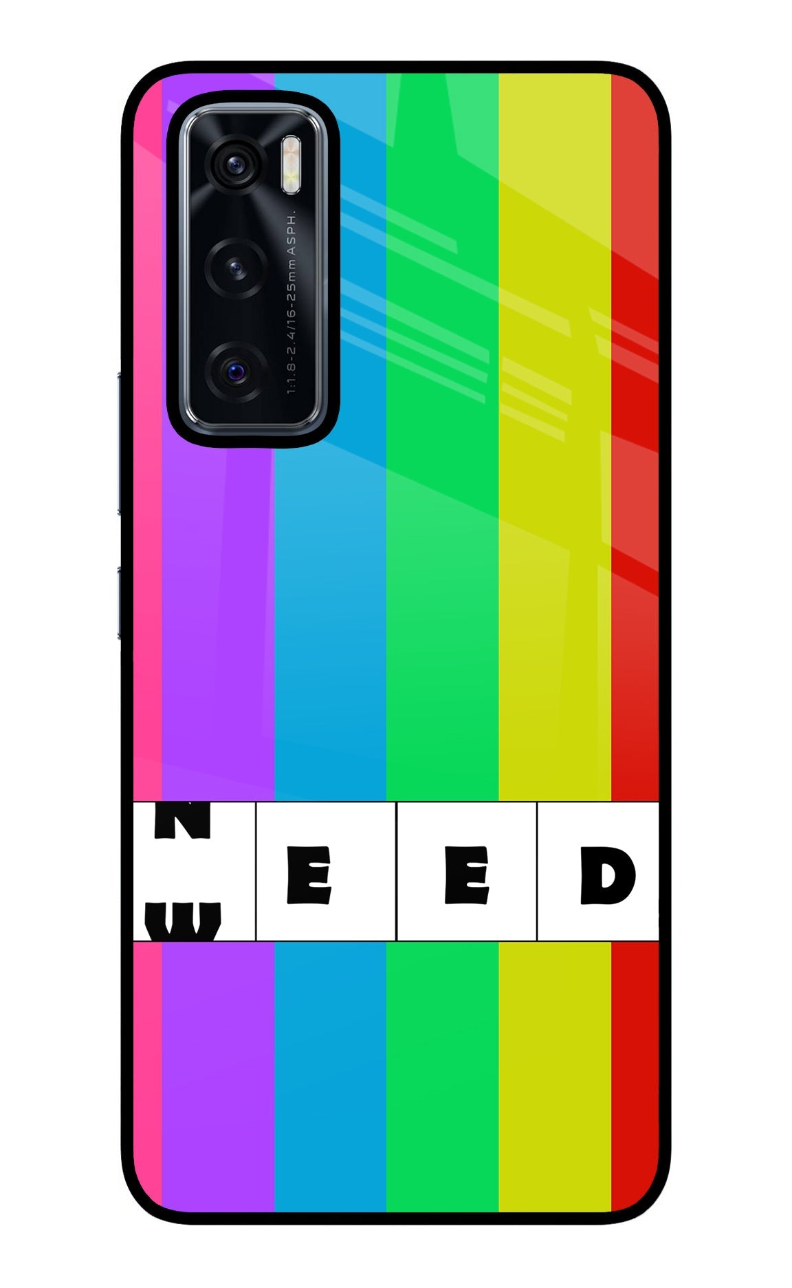 Need Weed Vivo V20 SE Glass Case