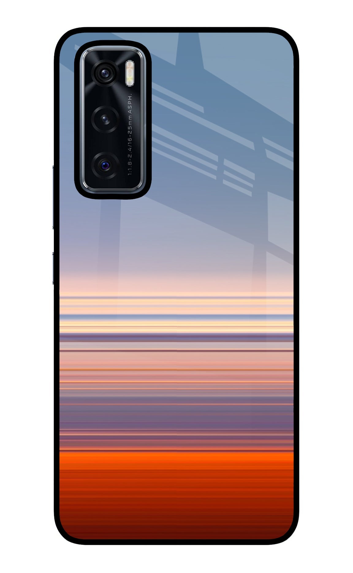 Morning Colors Vivo V20 SE Glass Case