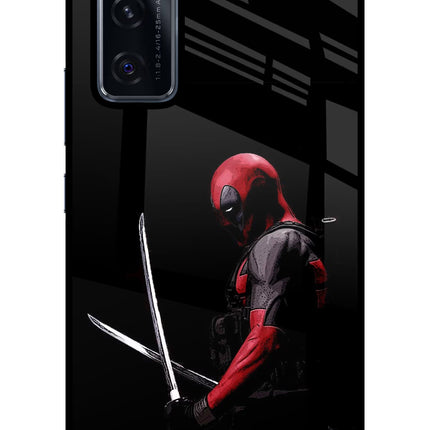 Deadpool Vivo V20 SE Glass Case