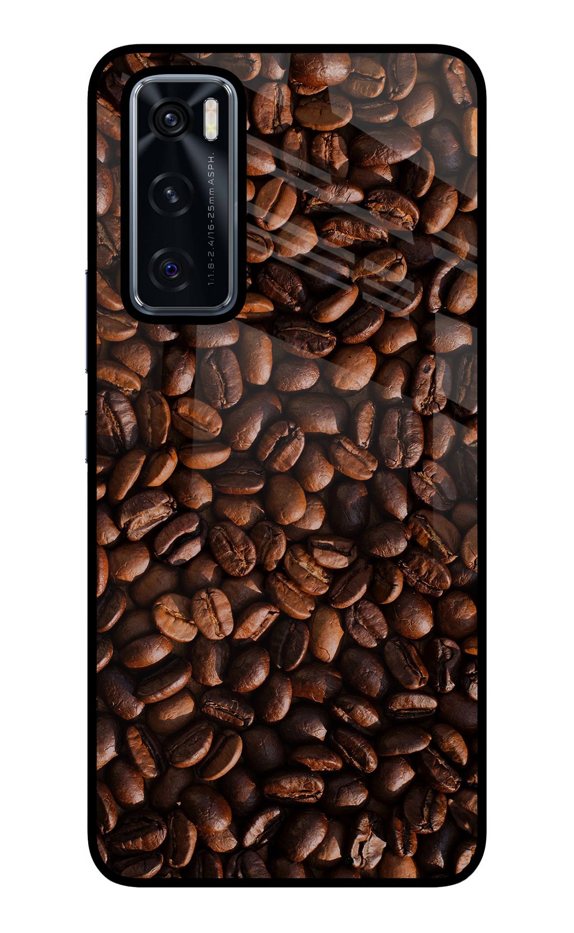 Coffee Beans Vivo V20 SE Glass Case