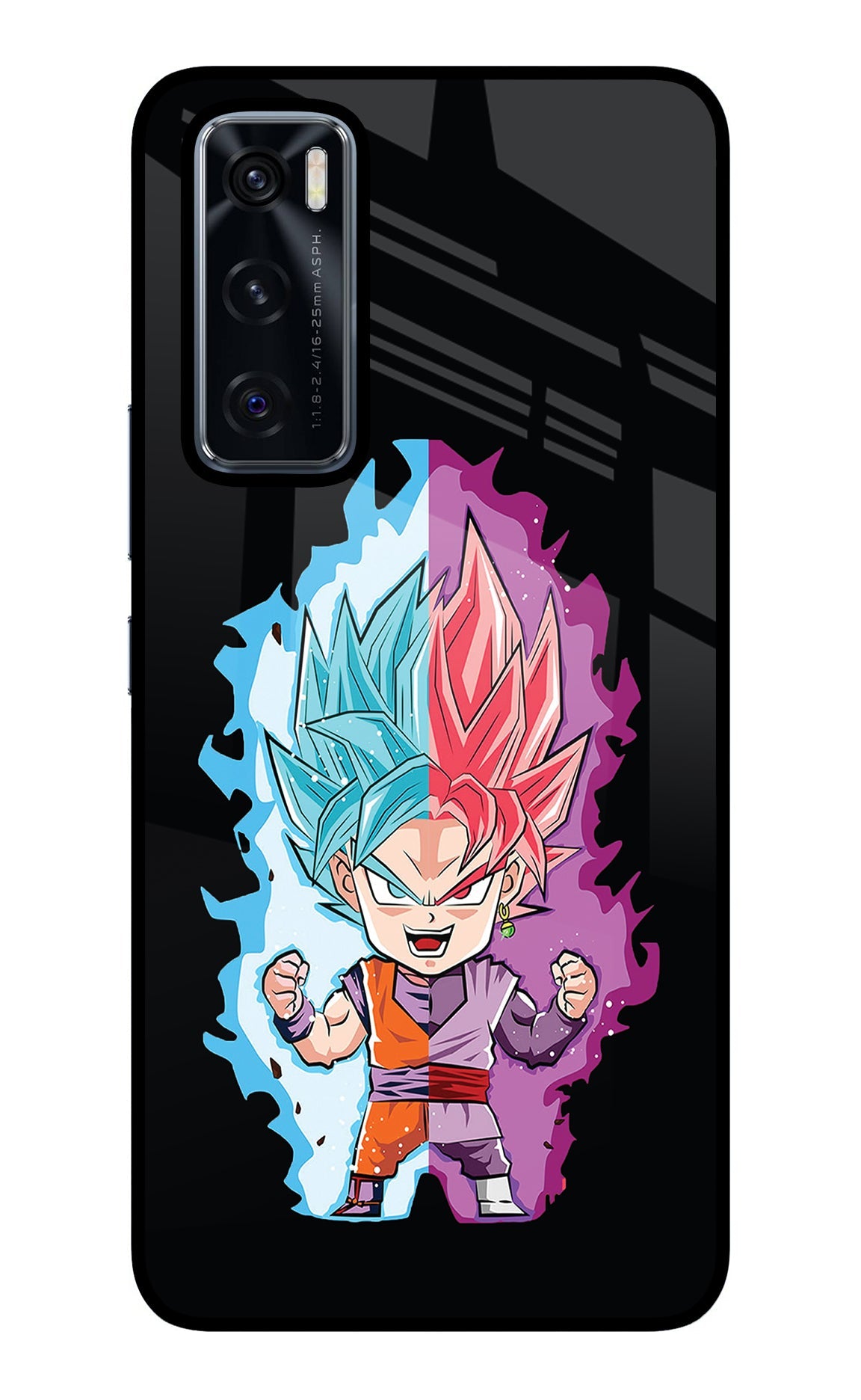 Chota Goku Vivo V20 SE Glass Case