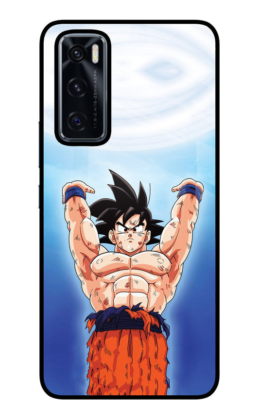 Goku Power Vivo V20 SE Glass Case