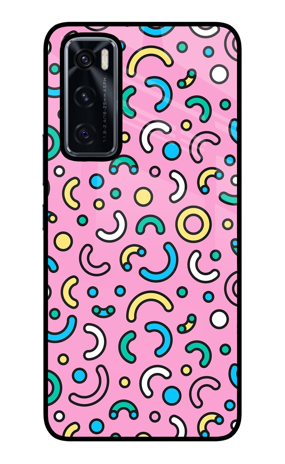 Memphis Design Vivo V20 SE Back Cover