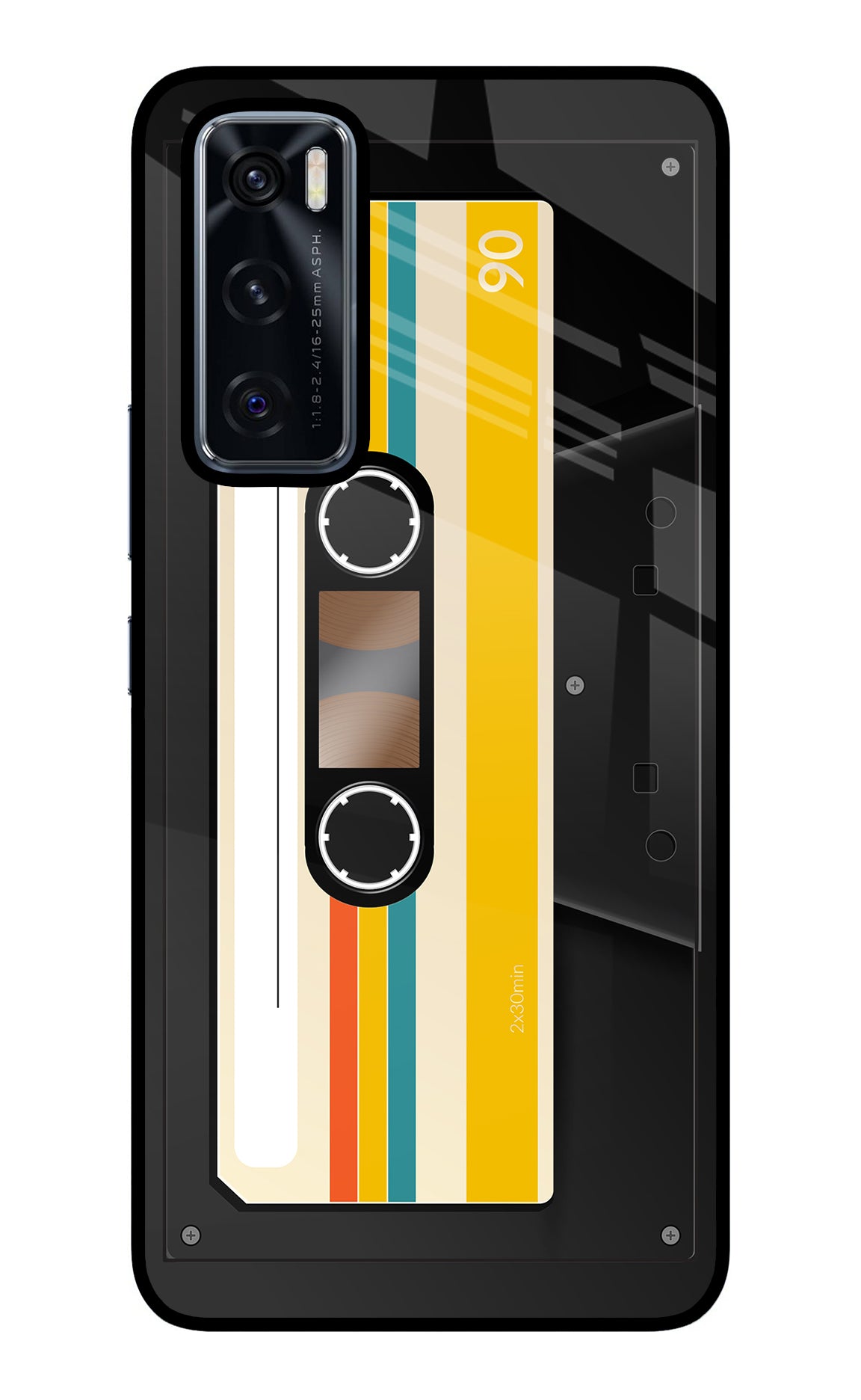 Tape Cassette Vivo V20 SE Glass Case