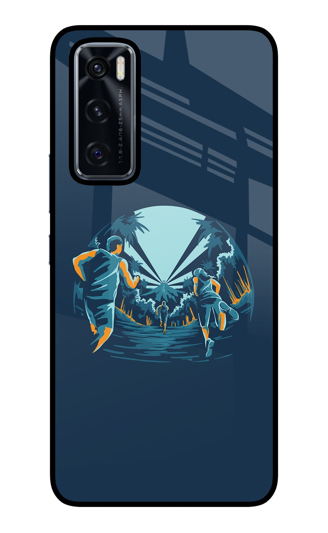 Team Run Vivo V20 SE Back Cover