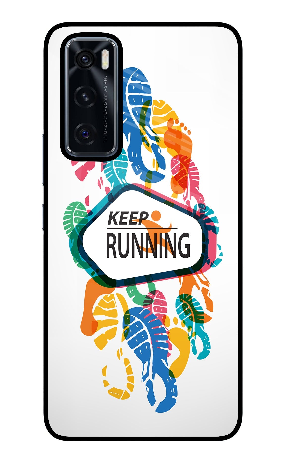 Keep Running Vivo V20 SE Back Cover