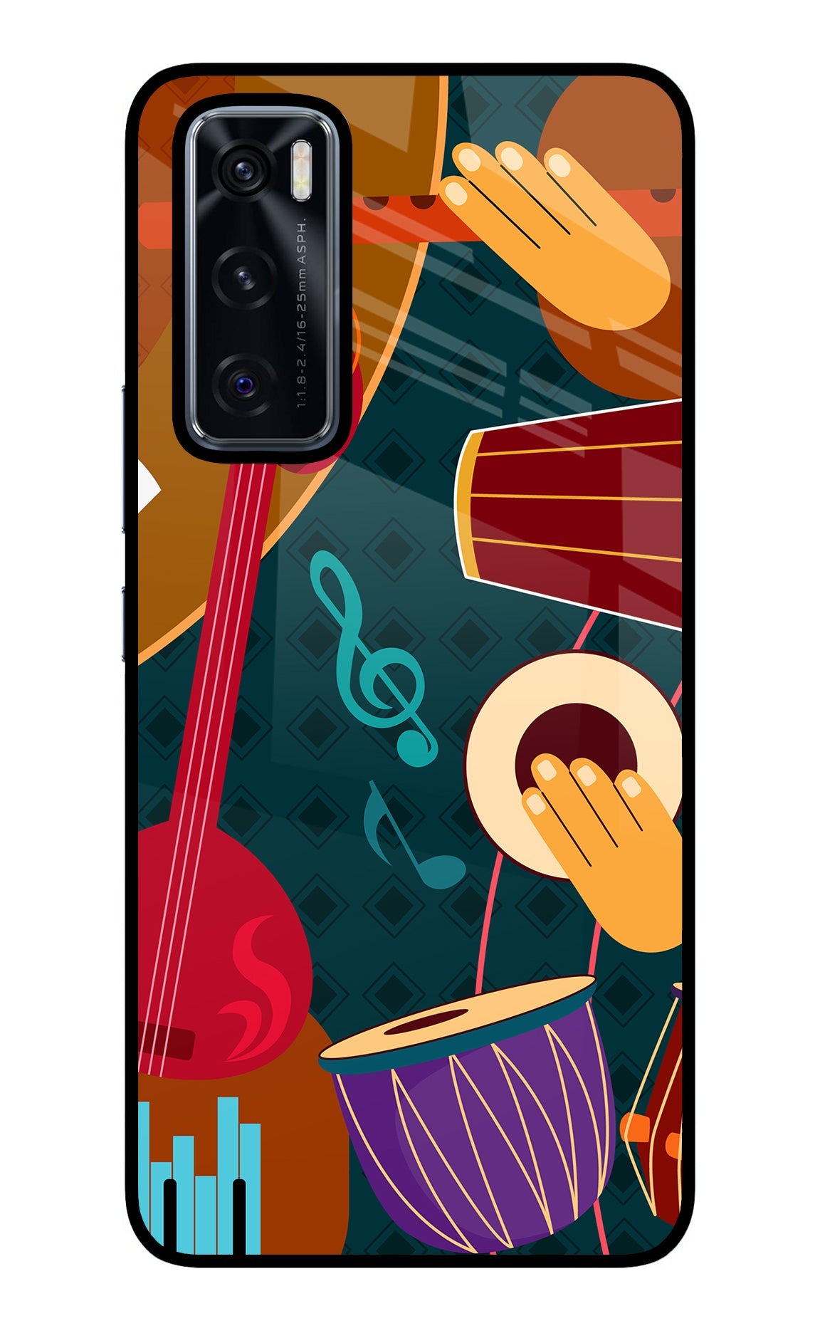 Music Instrument Vivo V20 SE Back Cover