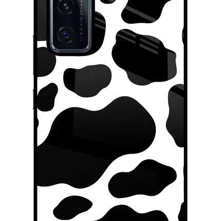 Cow Spots Vivo V20 SE Glass Case