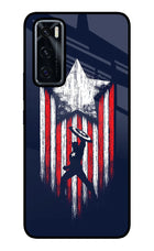 Captain America Marvel Art Vivo V20 SE Glass Case