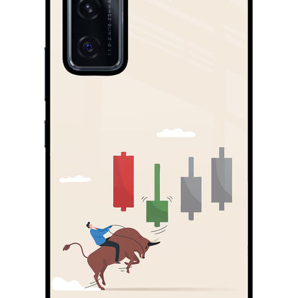 Bull Trading Momentum Vivo V20 SE Glass Case