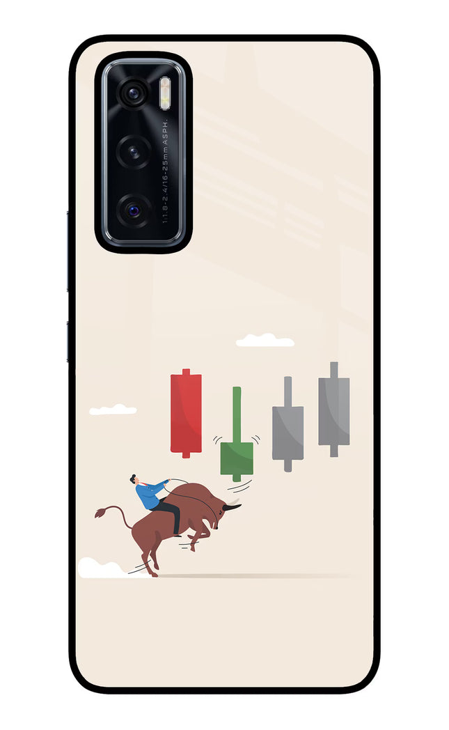 Bull Trading Momentum Vivo V20 SE Glass Case