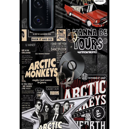 Arctic Monkeys Vivo V20 SE Glass Case