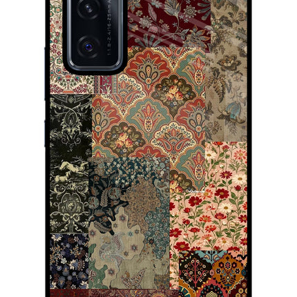 Desi Print Vivo V20 SE Glass Case