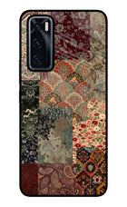 Desi Print Vivo V20 SE Glass Case