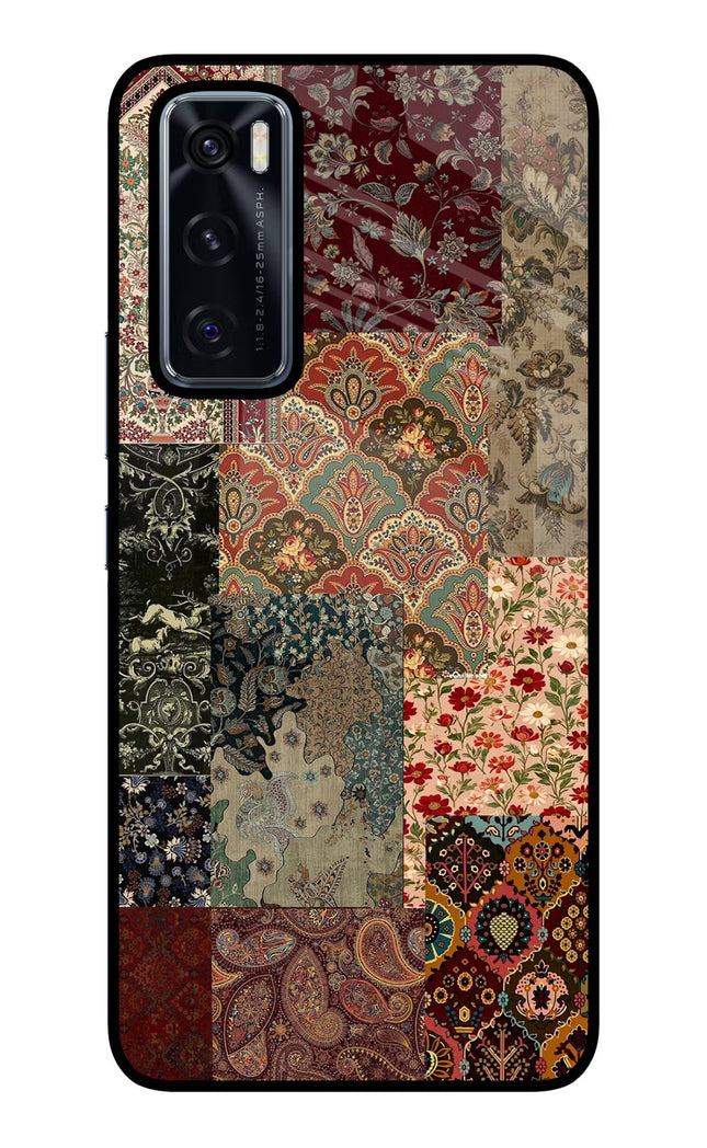 Desi Print Vivo V20 SE Glass Case