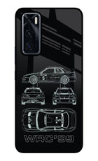 WRC'99 Vivo V20 SE Glass Case