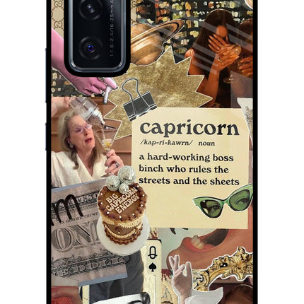 Capricorn Zodiac Vivo V20 SE Glass Case
