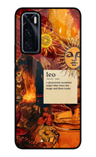 Leo Zodiac Vivo V20 SE Glass Case
