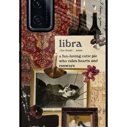 Libra Zodiac Vivo V20 SE Glass Case
