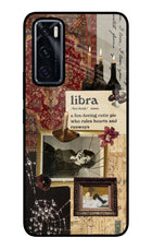 Libra Zodiac Vivo V20 SE Glass Case