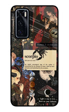 Scorpio Zodiac Vivo V20 SE Glass Case