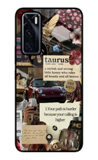 Taurus Zodiac Vivo V20 SE Glass Case