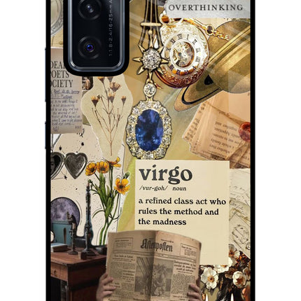 Virgo Zodiac Vivo V20 SE Glass Case