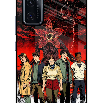 Ordinary Things Characters Vivo V20 SE Glass Case