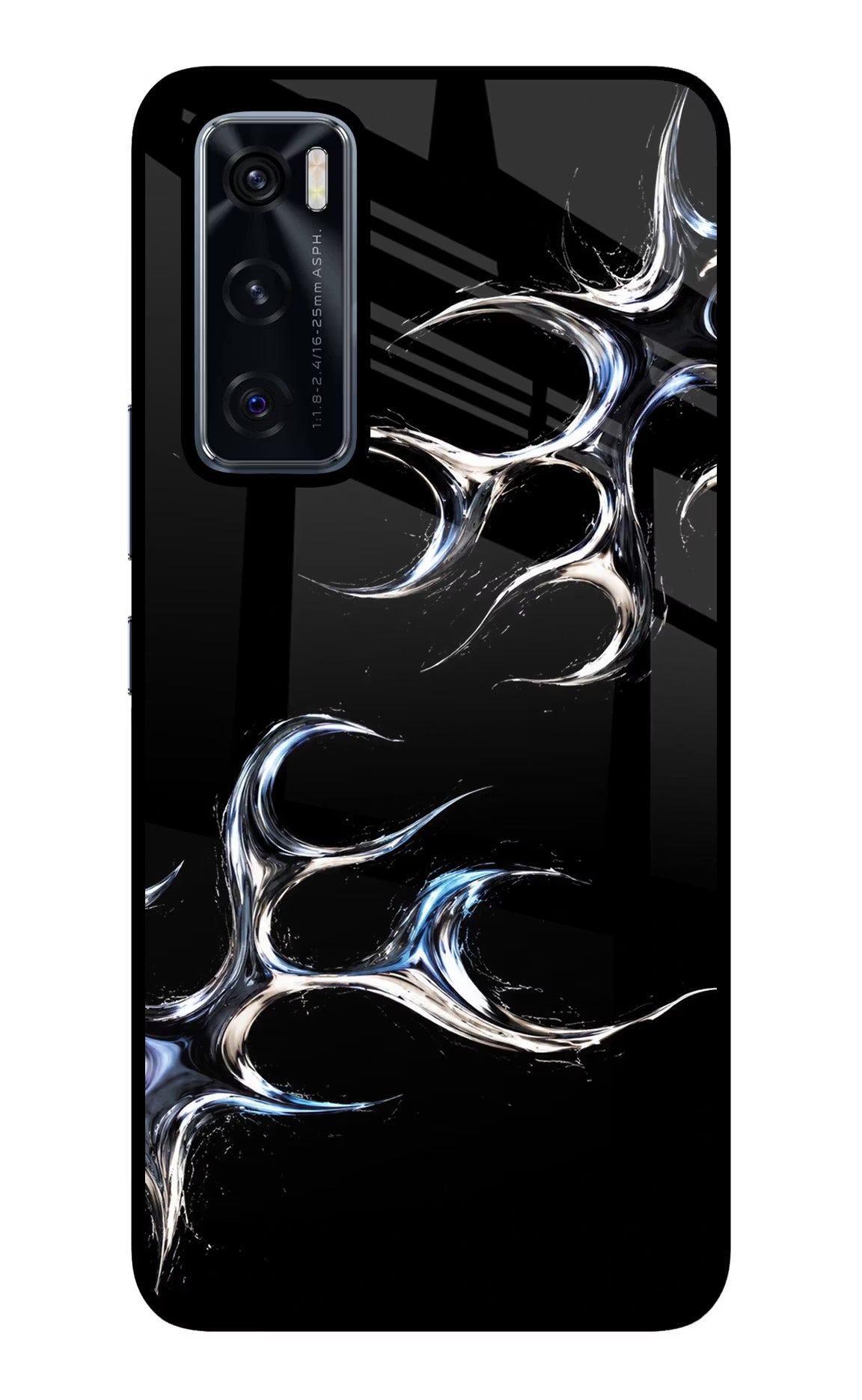 Chrome Tribal Vivo V20 SE Glass Case